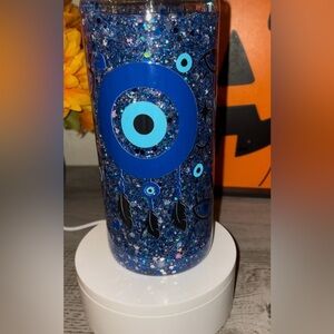 16oz glass snow globe tumblers